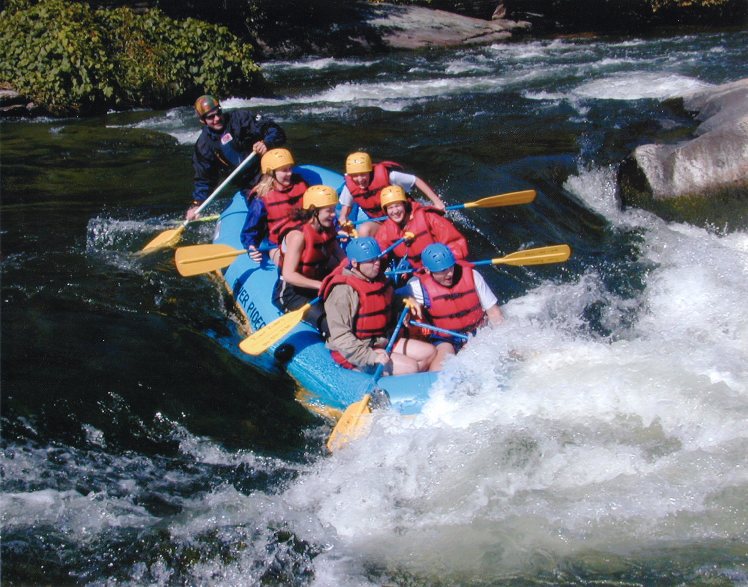 whitewater rafting