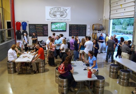 Beltway's tasting room is Loudoun's closest to DC. Photo credit Thomas Cizauskas