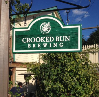 Crooked Run has a perfectly tucked away patio