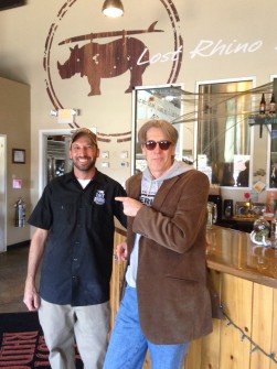 Me with Favio Garcia from Lost Rhino.