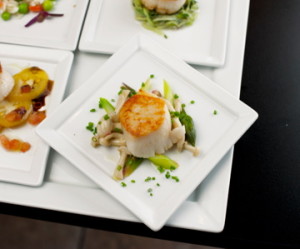 Scallops at Market Table Bistro in Lovettsville, one of Loudoun's fourteen destination restaurants.