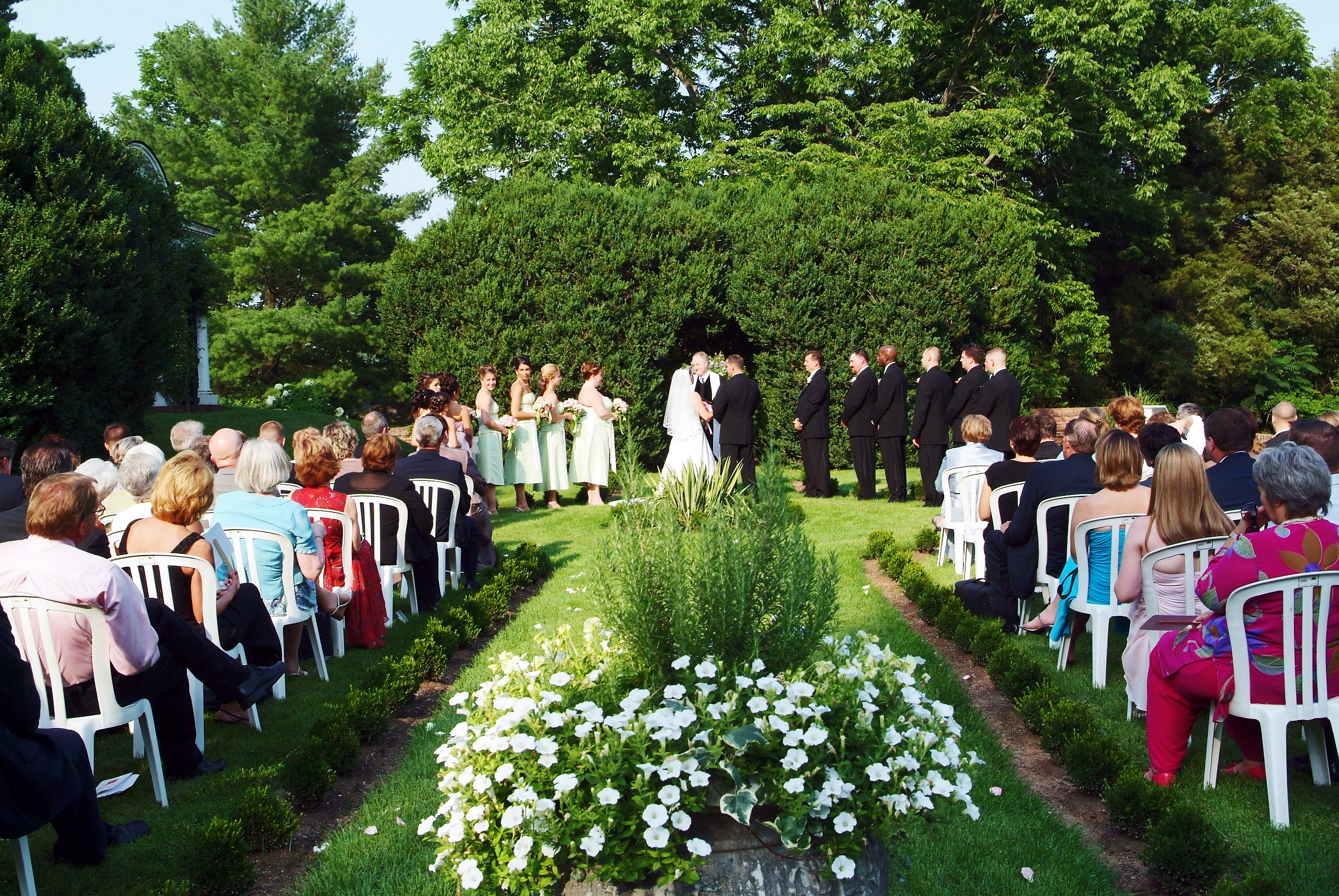 Oatlands Outdoor Wedding Garden