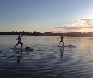 Stand Up Paddle Board Yoga in Loudoun