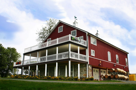 Sunset Hills winery barn