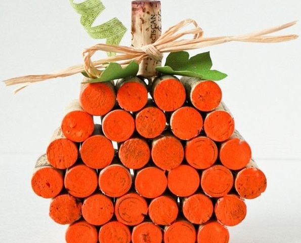 Halloween Wine Cork and Bottle Crafts