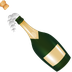 emoji champagne