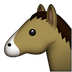 emoji horse